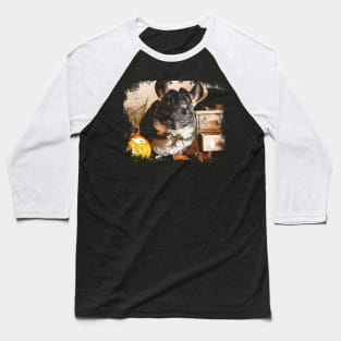 Whisker Wonders Chinchilla Antics, Trendsetting Tee for Furry Aficionados Baseball T-Shirt